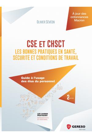 Livre Cse Et Chsct Les Bonnes Pratiques En Sant S Curit Et